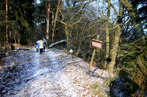 Wejście do rezerwatu - tablica Wejście do rezerwatu - tablica