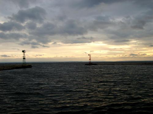 Jastarnia - wejście do portu Jastarnia - wejście do portu